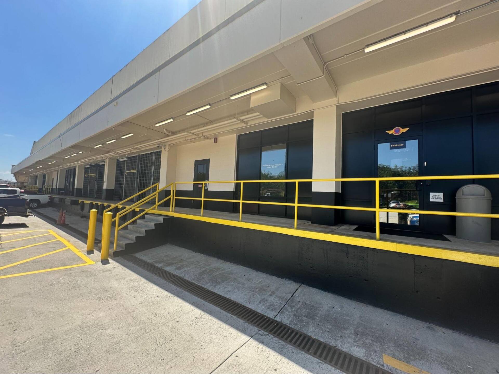 SWA Cargo Building Repaint: Commercial Painting Around 24-Hour Logistics Operations